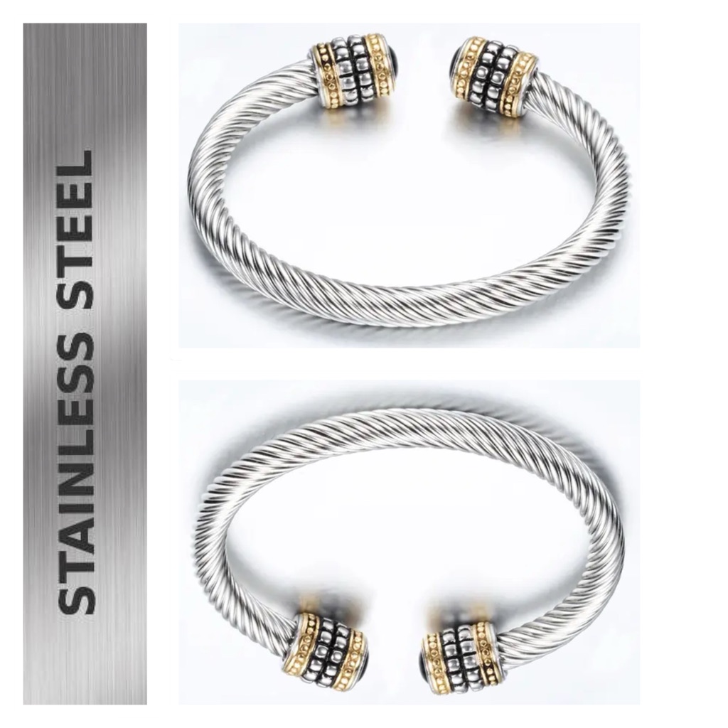 Stainless Steel Cuff Bangles
